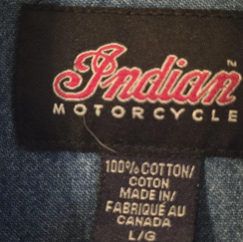 Indian denim shirt - Picture 5 of 7